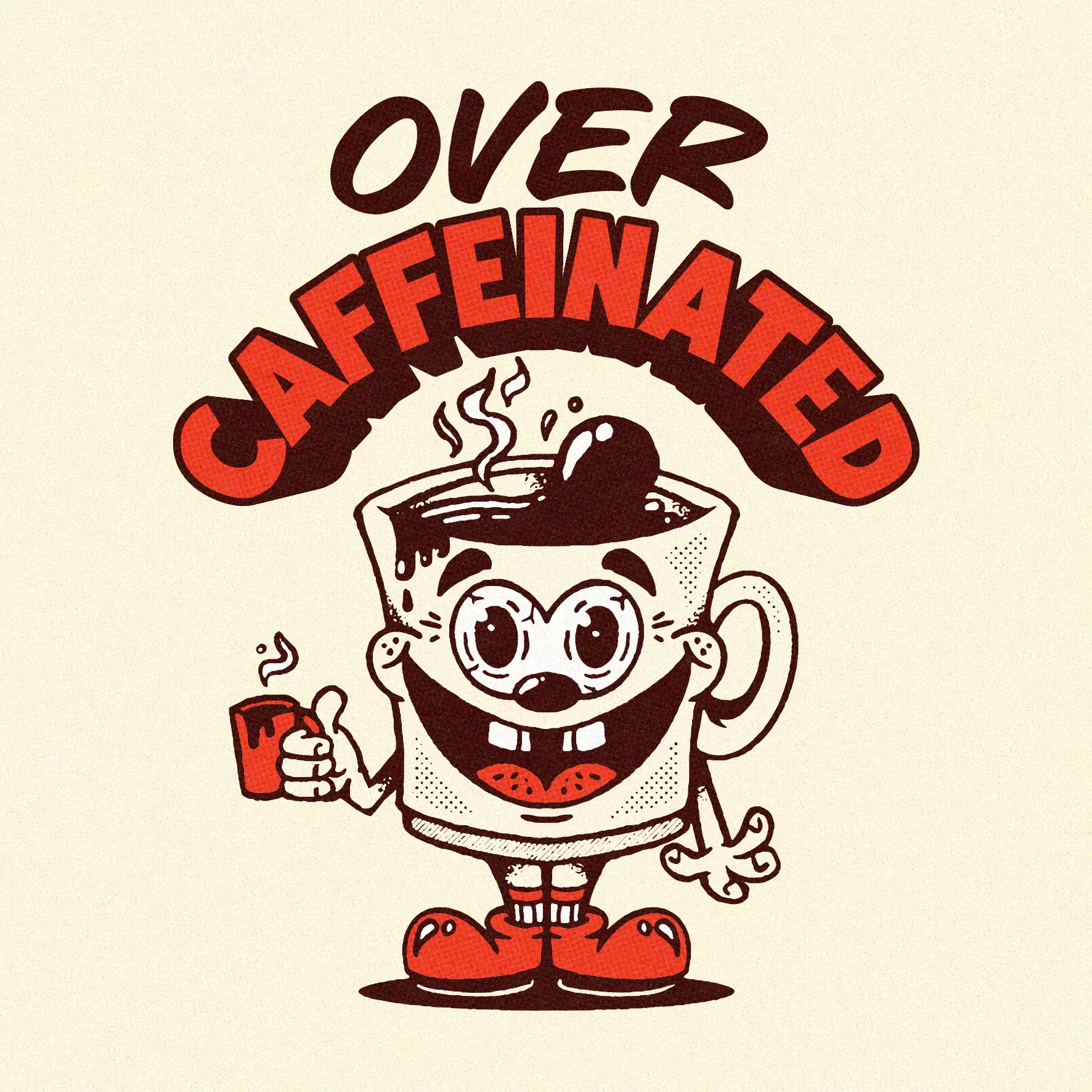 DESIGN: OVER CAFFEINATED - Dedonleon