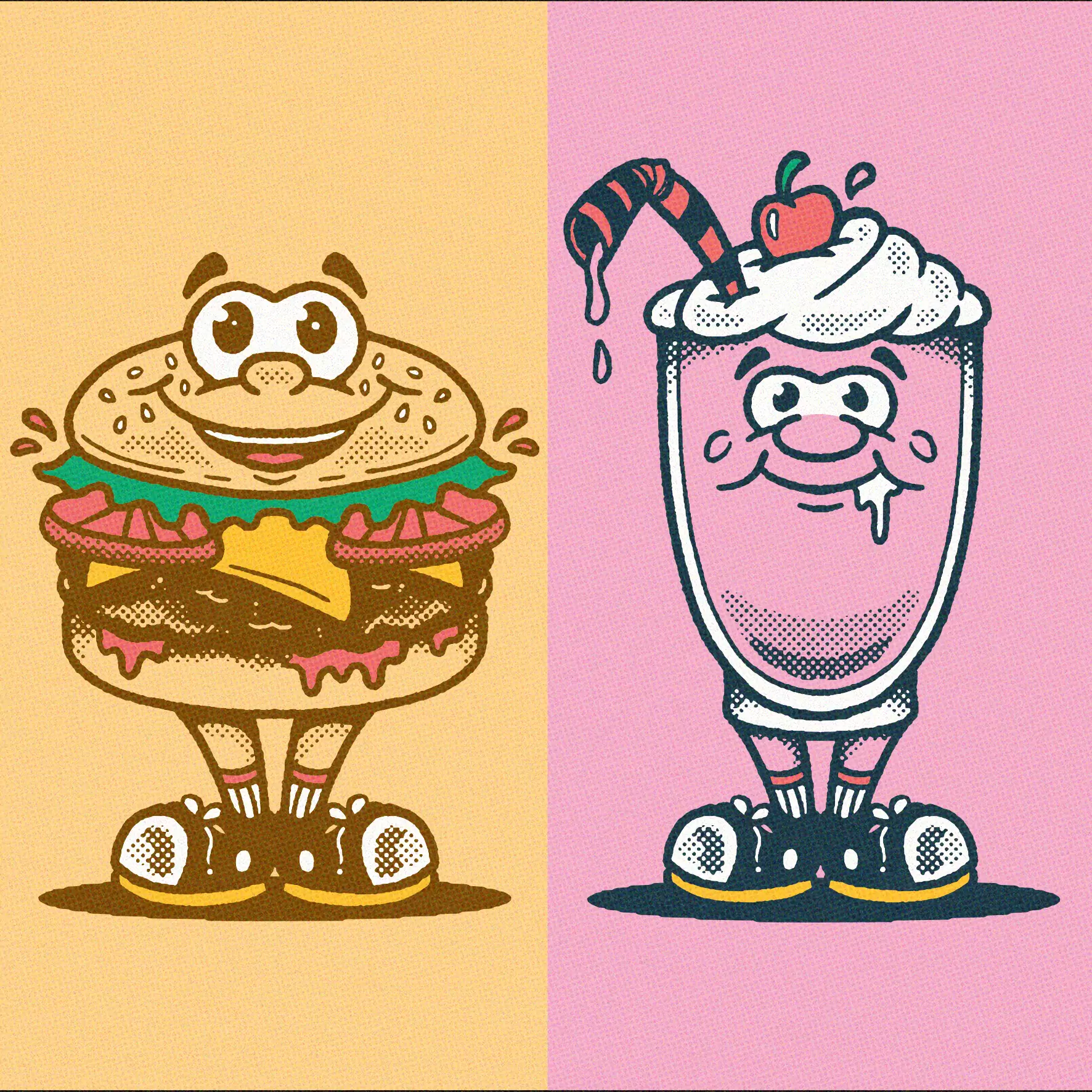 FOOD WITH FEET BUNDLE = Dedonleon