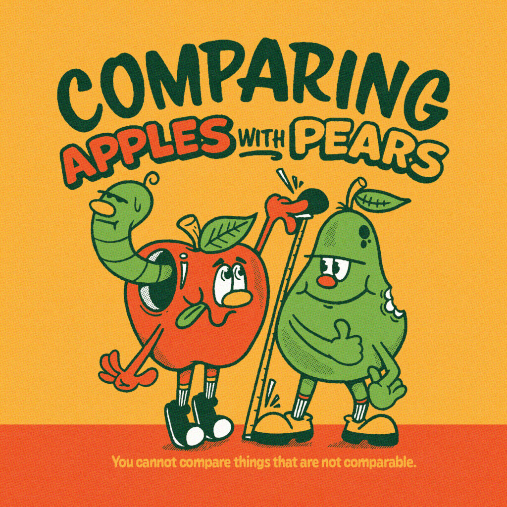 DESIGN: APPLES PEARS - Dedonleon