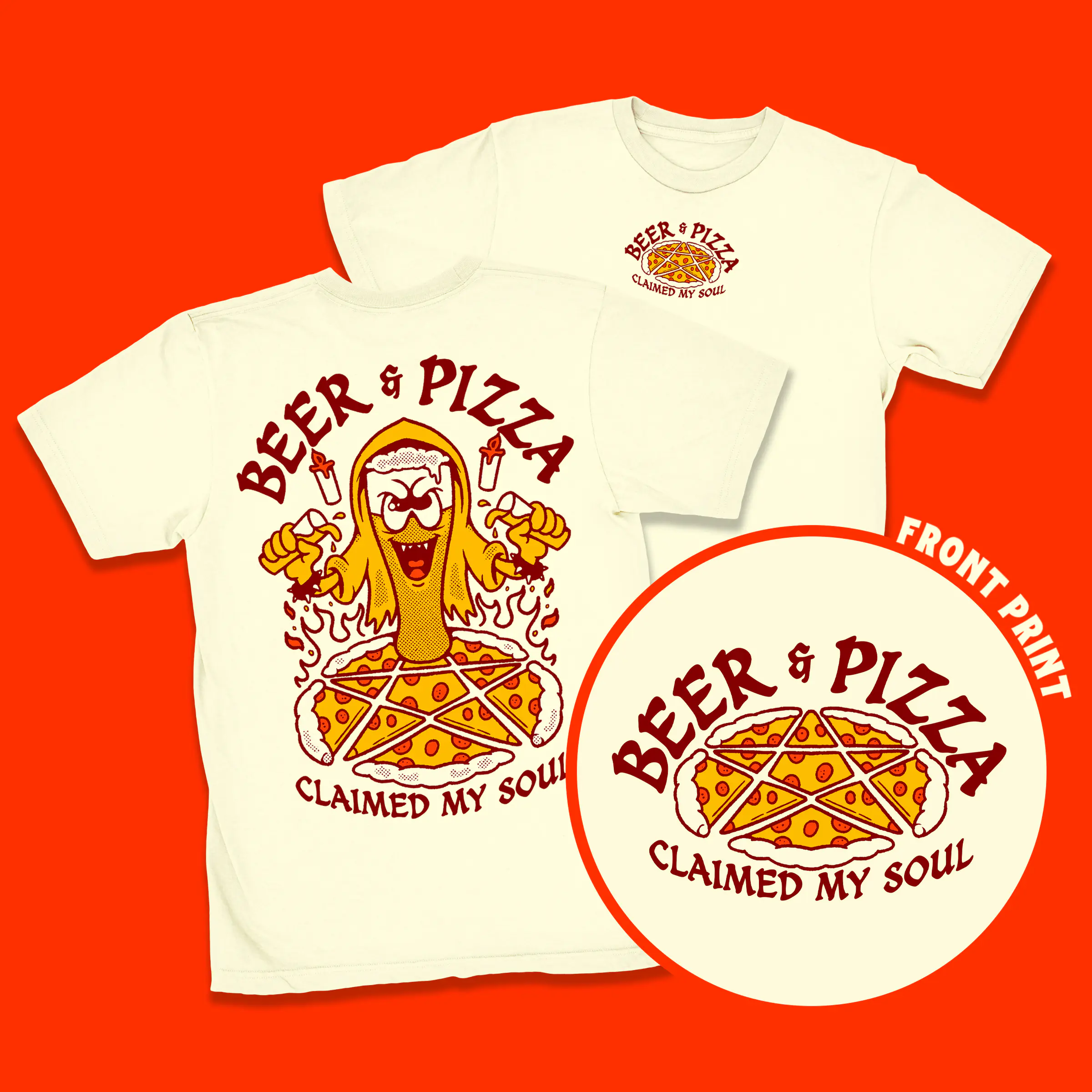 DESIGN: BEER PIZZA = Dedonleon